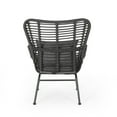 thumbnail image 5 of Crystal Outdoor Wicker Club Chairs with Cushions (Set of 2), Gray and Dark Gray, 5 of 10
