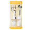 thumbnail image 1 of Rizador de pestañas eléctrico recargable, herramienta de maquillaje para rizar pestañas de larga duración (blanco), 1 of 11