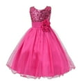thumbnail image 1 of Flower Girl Dress Lace Solid Baby Princess Pageant Party Bridesmaid Dresses, 1 of 4