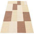 thumbnail image 1 of ECARPETGALLERY 4'7" x 6'7" Transitional Collage Handmade Area Rug for Living Room, Dining Room and Bedroom in Brown, 1 of 9