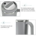 thumbnail image 3 of SHOWERORO Travel Insulated Coffee Mug Stainless Steel Reusable Leak Proof with Lid for Home, 3 of 6
