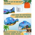 thumbnail image 3 of Air Tent Skywin Blox Fortress para niños con ventilador (196 x 127 cm), 3 of 9