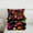 Black Red, variant on Feelyou Cartoon Orange Flower Twin Comforter Sets, Groovy Blossoms Bedding Set, 2pcs