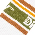 thumbnail image 4 of Calceta de Algodón Noma Outfitters Discovery Striped Block Logo - Brown, 4 of 5
