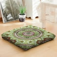 thumbnail image 4 of Vintage Mandala Floor Pillow&nbsp;– 22x22 Inch Meditation Cushion, Artistic Spiritual Mandala, Supportive for Back Pain Relief, 4 of 7