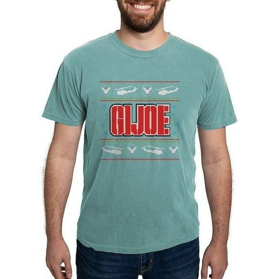 CafePress - Gi Joe Ugly Christmas - Mens Comfort Colors Shirt