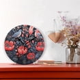 thumbnail image 2 of GZHJMY Valentine's Day Bird Wall Clock, Silent Non Ticking Battery Operated Round PVC Clock for Kitchen Office School Home Decorative, 2 of 7