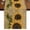 Yellow BrulyWood, variant on Sunflower 60 Inch Table Runner, Yellow Summer Flower Vintage Farmhouse Dresser Scarf Cotton & Linen Tablerunner for Dining/Kitchen Island/Holiday Party Décor 13" x 60"