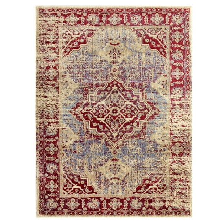 Better Homes and Gardens Distressed Medallion Area Rug or Runner