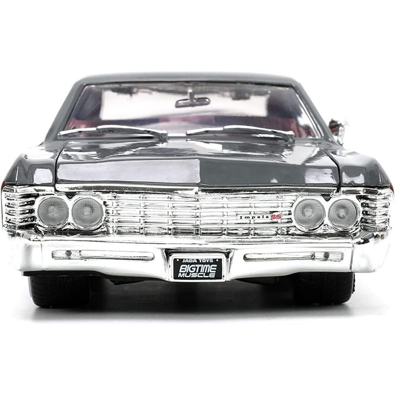 1967 Chevrolet Impala SS Gray and Burgundy with Burgundy Interior 1967 Chevrolet Impala SS Gray and Burgundy with Burgundy Interior