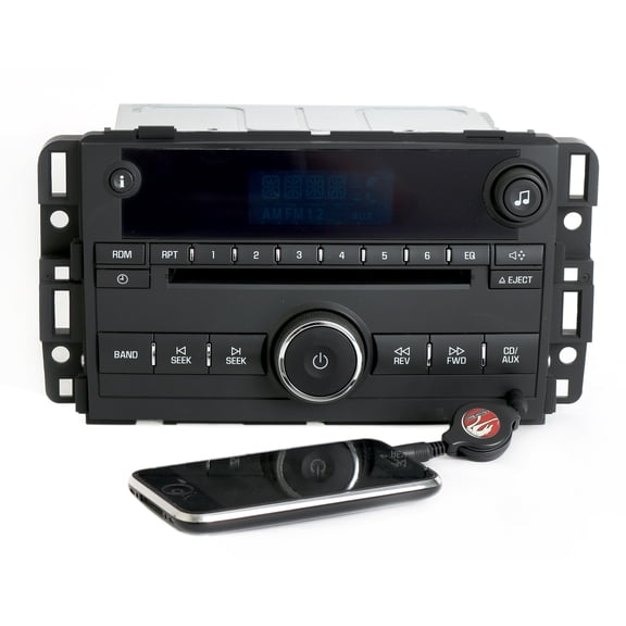 Restored 2009-2016 Chevy Impala AM FM CD Player Radio w Auxiliary Input 20756283 UNLOCKED (Refurbished)