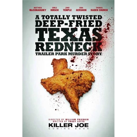 Pop Culture Graphics MOVCB19205 Killer Joe Movie Poster, 11 x 17