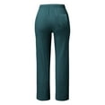 thumbnail image 5 of Sanbonepd Casual Pants Solid Cotton Pocket Pants For Women Trendy, 5 of 5