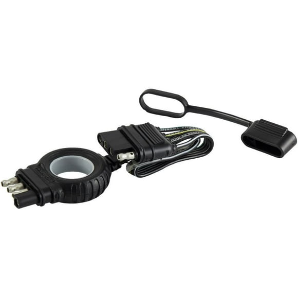 Easy Pull 4-Flat Extension Connector - 12"