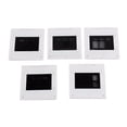 thumbnail image 1 of 5pcs 50x50mm double triple slit circular interference diffraction grating set, 1 of 9