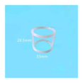thumbnail image 5 of Silicone Sealing Rings Mixed Pack Ice Cream Maker Parts H Shaped O-rings, Compatible For Oceanpower Soft Machines Replacement 15 PCS, 5 of 5