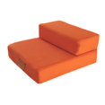 thumbnail image 1 of Escaleras para perros para perros pequeños pasos de mascota espuma de alta densidad, cómoda, liviana, suave, rampa para perros, pasos para perros para Naranja, 1 of 8