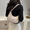 thumbnail image 6 of Huhudde Women's Compact Shoulder Bag Aesthetic Handbag PU Leather Underarm Bags Work Armpit Purse for Teen Girls and Ladies, 6 of 21