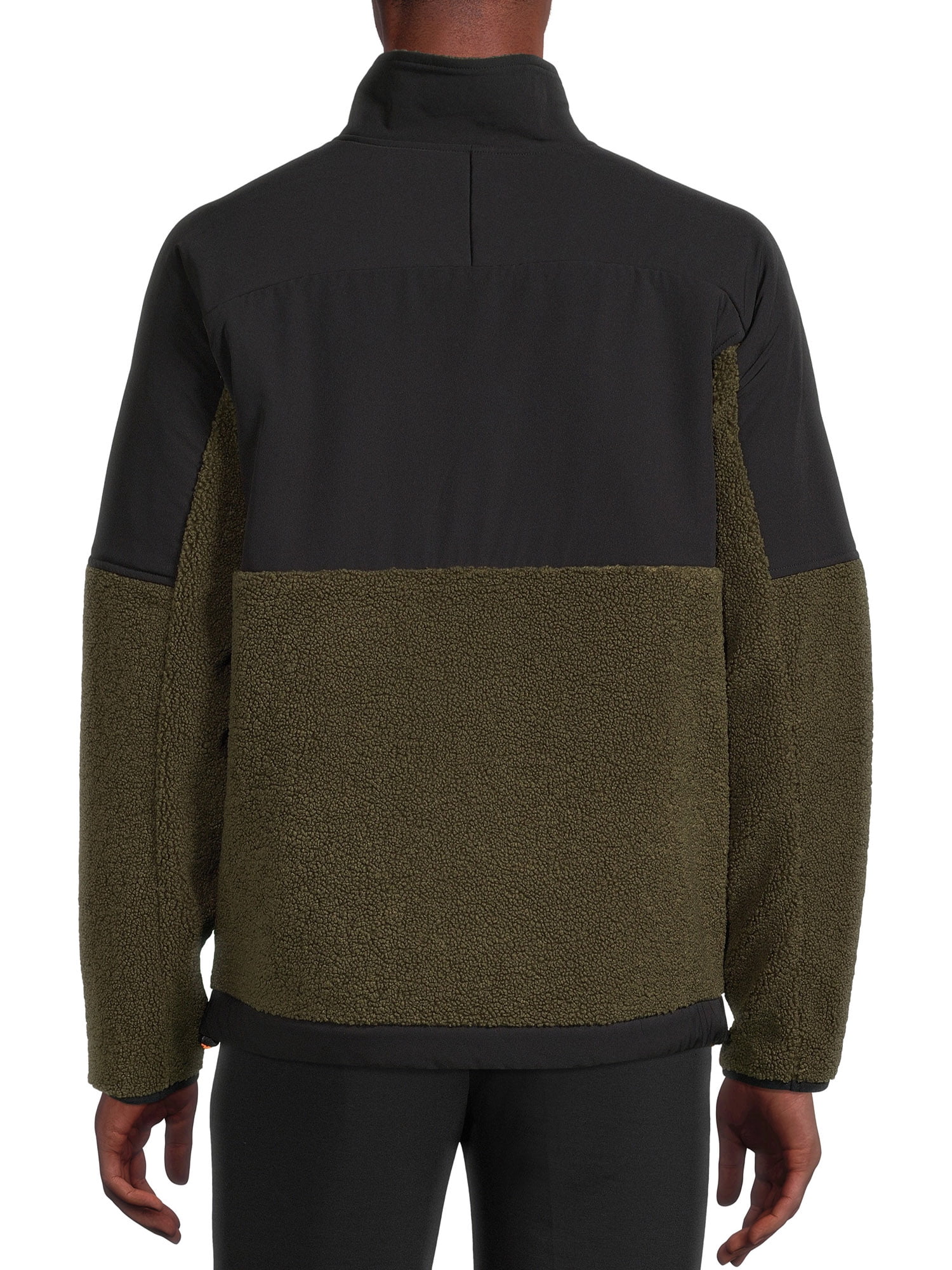 Russell Men's and Big Men's Faux Sherpa Jacket, Sizes up to 3XL