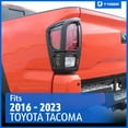 thumbnail image 2 of Tyger Auto Pauldrons Cast Aluminum Alloy Premium Tail Light Guard Covers Compatible with 2016-2023 Toyota Tacoma | Powdered Textured Black | No Drilling Required | TG-TG7T86668, 2 of 7