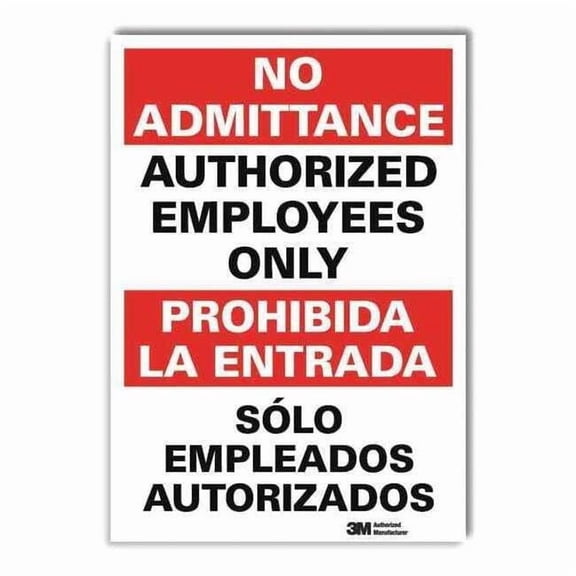 Lyle Safety Sign,14inx10in,Reflctv Sheeting U1-1041-RD_10X14