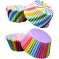 thumbnail image 1 of Forros para cupcakes, vasos de papel resistente a la grasa para hornear, 200 unidades, 1 of 5