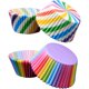 thumbnail image 1 of Forros para cupcakes, vasos de papel resistente a la grasa para hornear, 200 unidades, 1 of 5