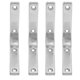thumbnail image 1 of DEEPCRAFF 4Ud Soportes De Ángulo Triangular Metálico Para Estantes Flotantes Color Plata, 1 of 7