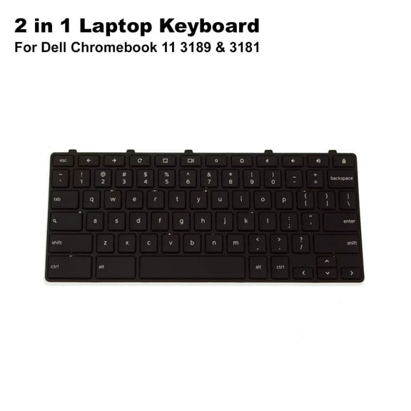 Dell Chromebook 11 3181/3189 2-in-1 English (US) Non-Backlit Keyboard, OEM Replacement - HNXPM