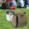 thumbnail image 4 of Almencla Canvas Bag Picnic Accessories Portable Utensils Storage Effective for Adults, 4 of 6