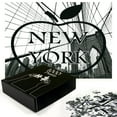 thumbnail image 3 of Ambesonne NYC Jigsaw Puzzle, Cityscape Big Apple Motif, Heirloom-Quality Fun Activity for Family Durable Cardboard, 1000 pcs, Grey Dark Grey Black, 3 of 6