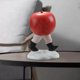 thumbnail image 2 of Decoración navideña, estatuilla de manzana, centro de mesa, adorno decorativo de resina de escritorio para sala de estar, gabinete, regalo de, 2 of 9