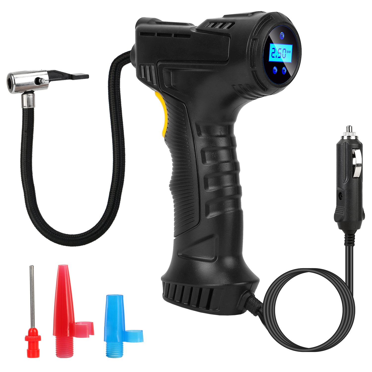 iMounTEK Portable Digital Tire Inflator 12V Car Handheld Air Pump Auto