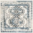thumbnail image 2 of Rugs.com Charlotte Collection Rug – 5 Ft Square Aqua Low-Pile Rug Perfect For Living Rooms, Kitchens, Entryways, 2 of 3