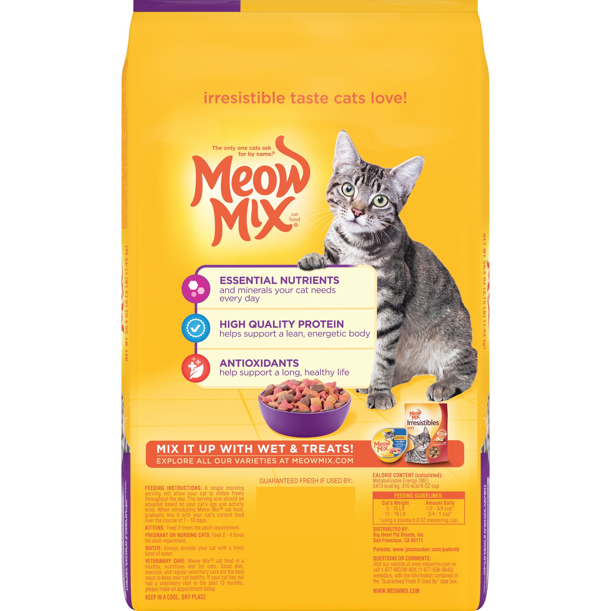 meow mix 6.3 lbs