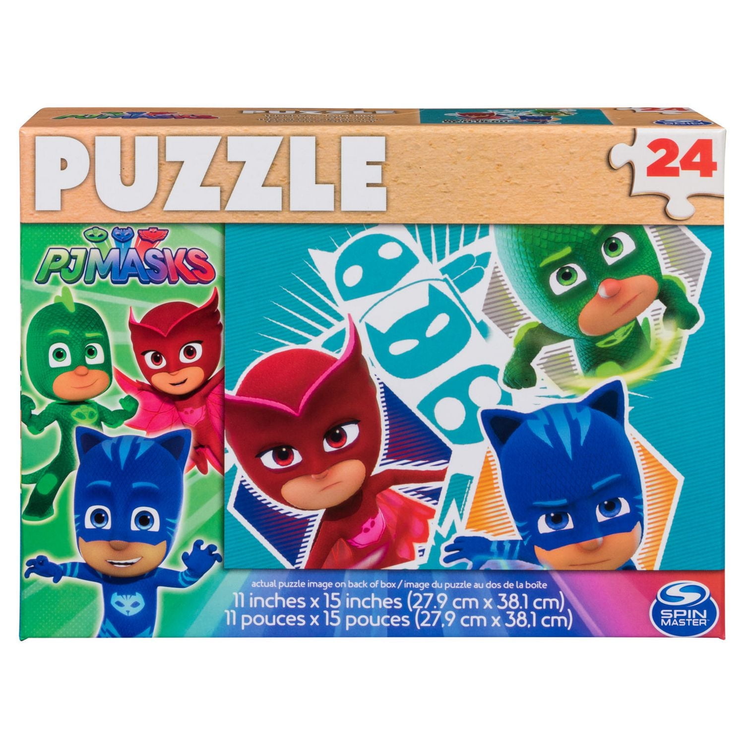 Disney - PJ Masks - Puzzle de 24 pièces dans un tube