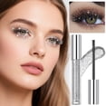 thumbnail image 4 of Diamond Studded Glitter Mascara, Waterproof Long Lasting Sparkly Lash Makeup with Colorful Shimmer, 4 of 6
