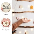 thumbnail image 5 of REACHISE 100Pcs 4cm Wooden Circles with Hole for DIY Crafts and Decorations, 5 of 8