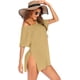 thumbnail image 3 of Ekouaer Women's Swimsuit Beach Cover Up Short Sleeve Cover Ups for Swimwear Bathing Suit Coverups S-XXXL, 3 of 5