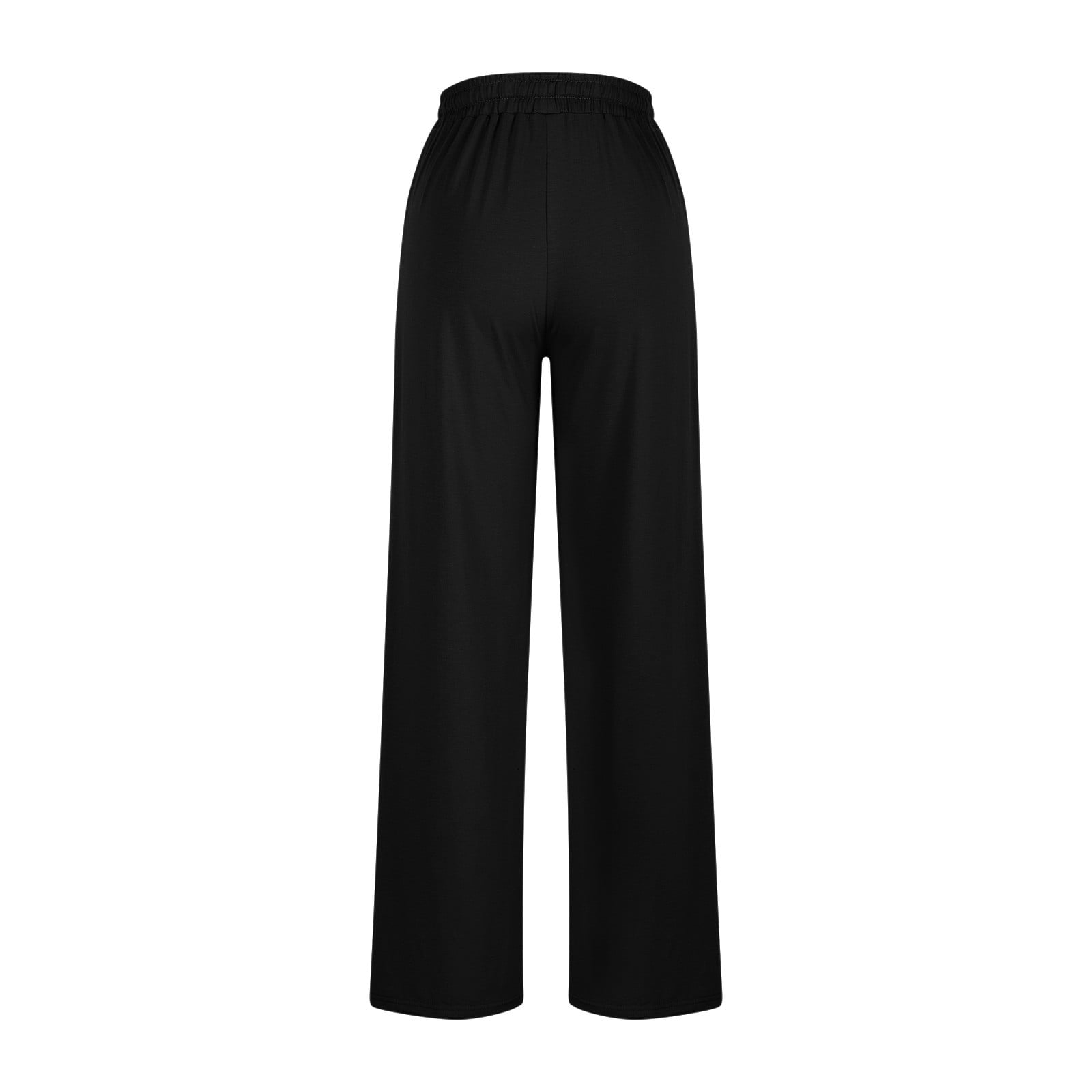 8YARDS Women’s LONGPANTS.H Black EX M Wide-Leg Jersey Pants - Black - Ladies | H&M CA