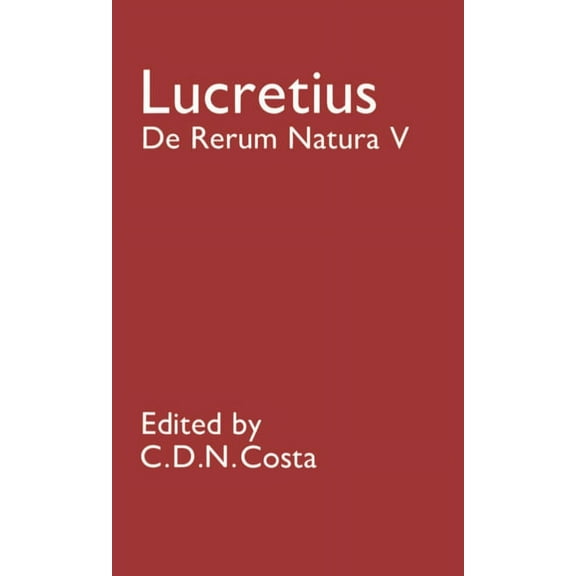 de Rerum Natura: V, (Paperback)