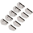 thumbnail image 1 of Sacs à Bouchon de Fermeture Éclair Accessoires de Queue de Fermeture Éclair Quincaillerie de Queue de Fermeture Alliage Petit Compact 10 Ensembles Petites Fermetures Éclair, 1 of 8