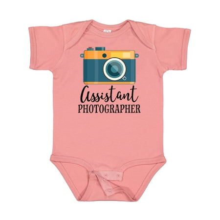 

Inktastic Assistant Photographer Gift Baby Boy or Baby Girl Bodysuit