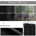 thumbnail image 5 of Lapalife Blackout Curtains Extra Long for Living Room, 216" High Room Curtain Drapes Grommet Black Out Curtains, Black, 1 Panel, 5 of 7