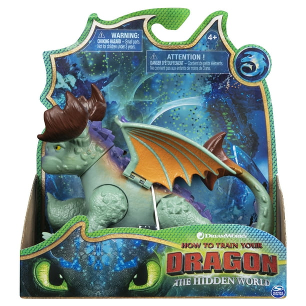 DreamWorks Dragons, Crimson Goregutter Dragon Figure with Moving Parts, for Kids Aged 4 and Up