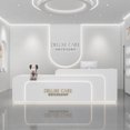 thumbnail image 4 of Commercial Cash Reception Desks Office Register Shop Lectern European Reception Desks Rostrum Escritorio Gamer Bar Furniture My Lux Decor Round, 4 of 8
