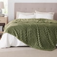 thumbnail image 2 of Manta Bedsure Cypress Fleece Queen, 230 x 230 cm, para sofá, 2 of 8