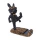 thumbnail image 2 of Estatua de perros perros soporte para teléfono presente manualidades de escultura de animales figura de resina para la sala de estar del escritorio de, 2 of 9