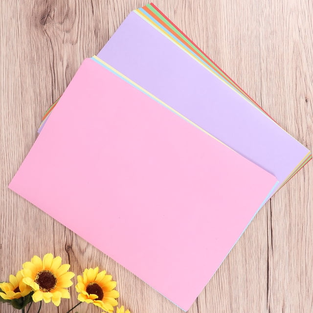HEALEEP Origami Paper Assorted Color Art and Craft Making for Kids 100Set
