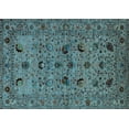 thumbnail image 1 of Ahgly Company Indoor Rectangle Oriental Light Blue Industrial Area Rugs, 7' x 10', 1 of 4